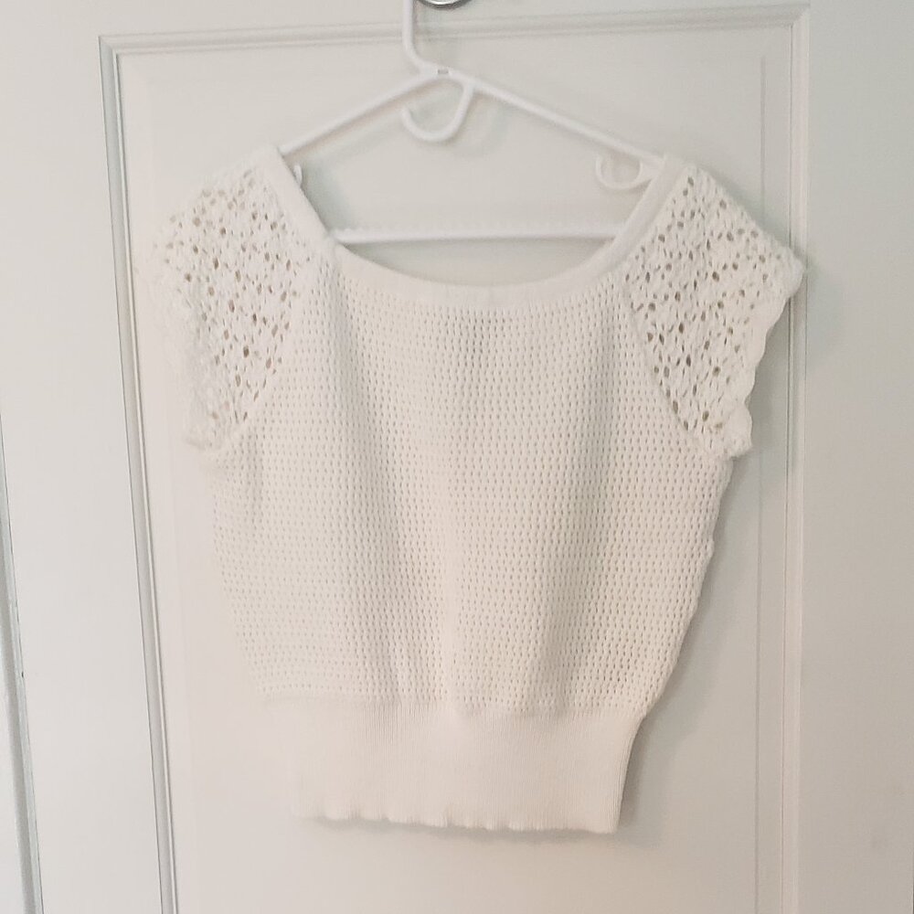 Pretty crochet sweater